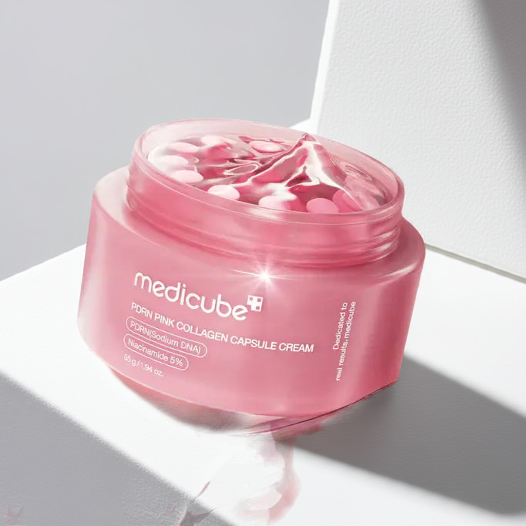Crema Facial PDRN Pink Collagen Capsule Cream 55g
