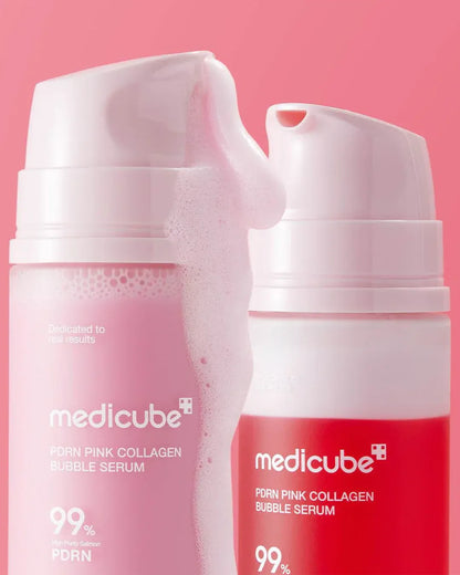 Medicube PDRN Pink Collagen Bubble Serum 95ml