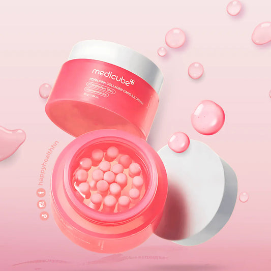 Crema Facial PDRN Pink Collagen Capsule Cream 55g