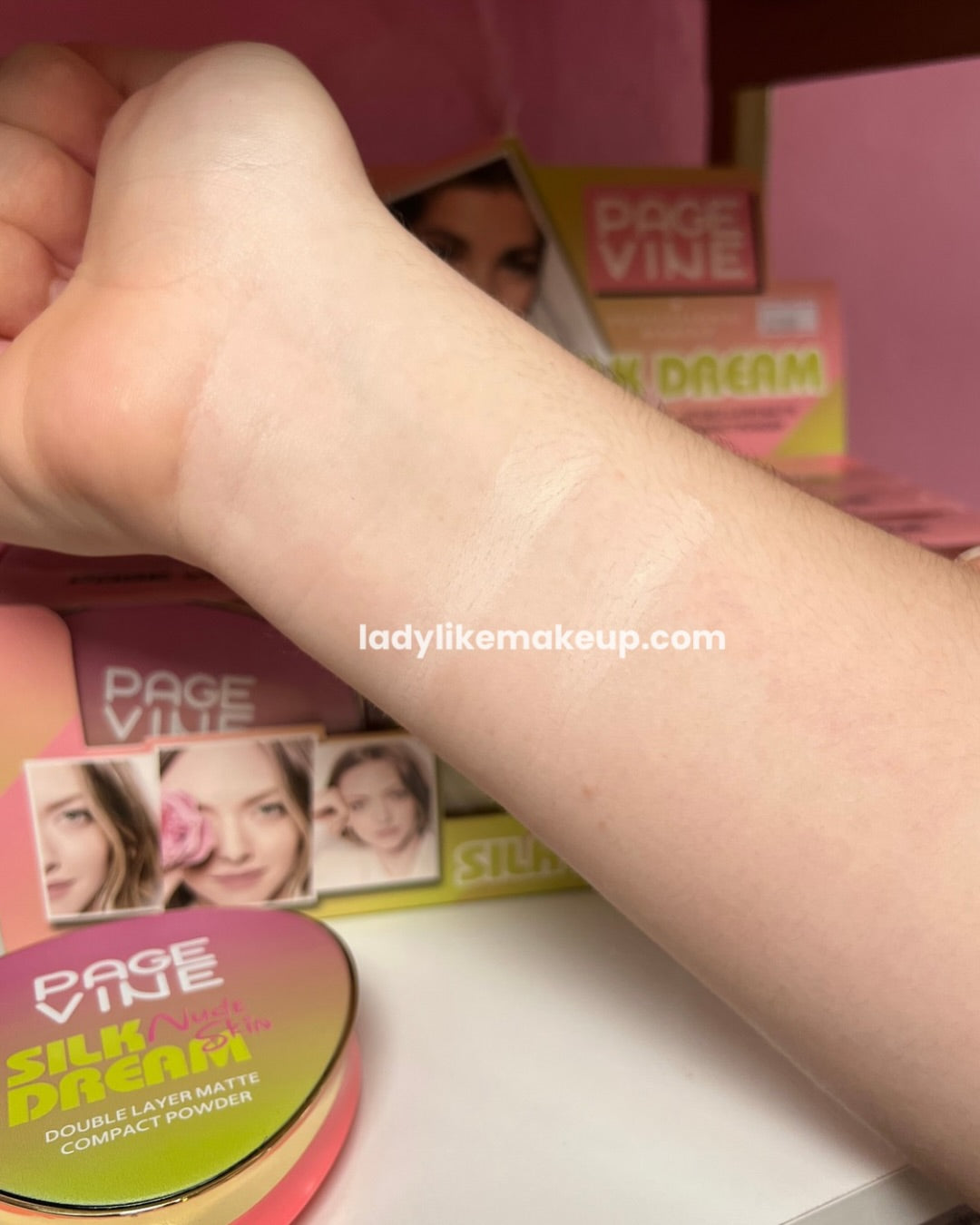 Silk Dream Nude Skin Powder Page Vine