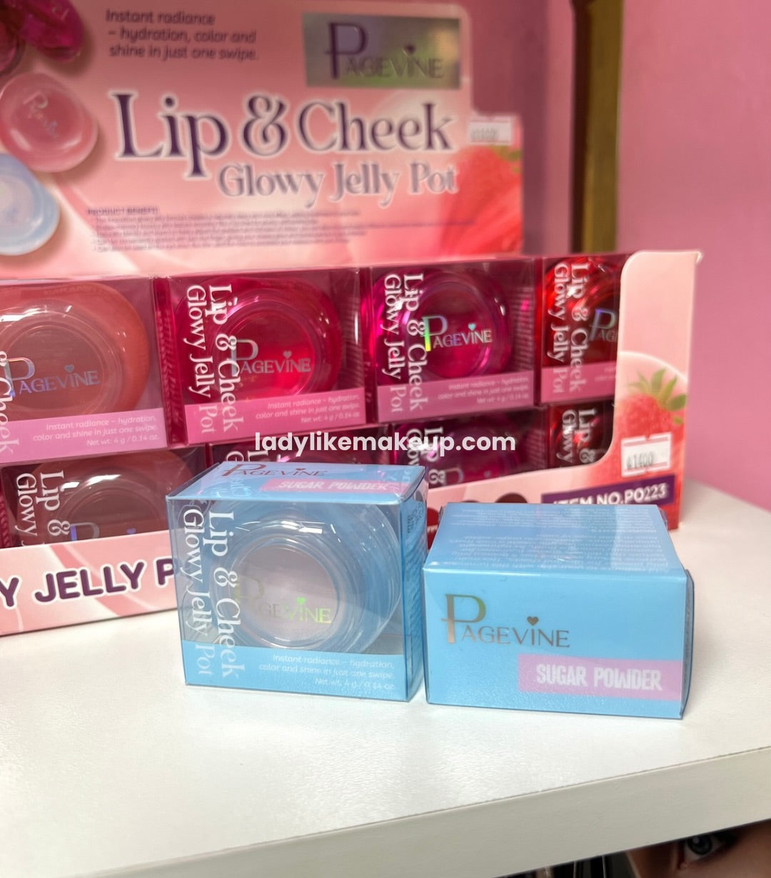 Lip&Cheek Glowy Jelly Pot Page Vine