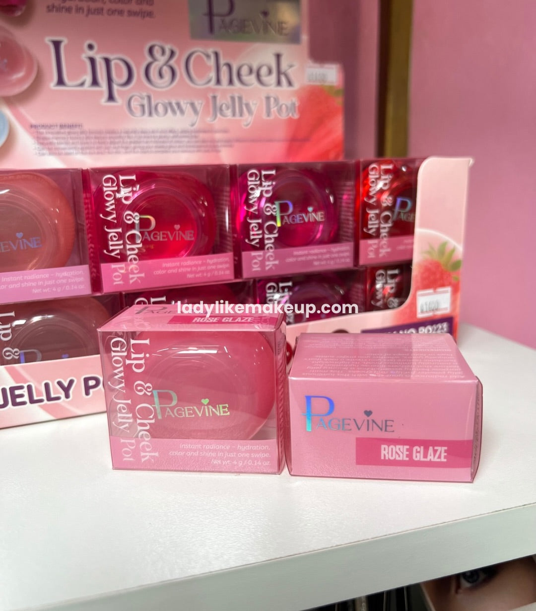 Lip&Cheek Glowy Jelly Pot Page Vine