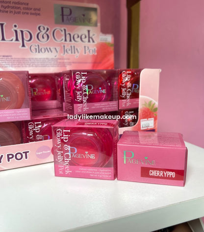 Lip&Cheek Glowy Jelly Pot Page Vine