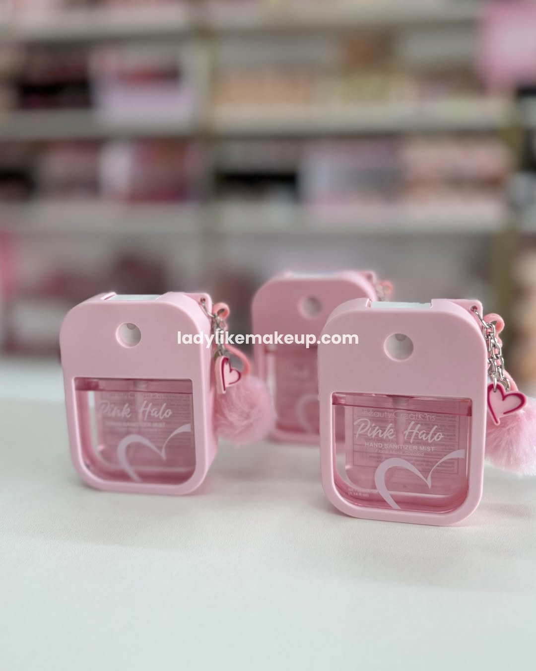 Sanitizante de manos Pink Halo Beauty Creations