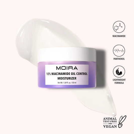 Crema 10% Niacinamida Oil Control Hidratante Moira