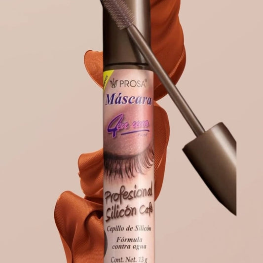Mascara profesional silicon Cafe Prosa