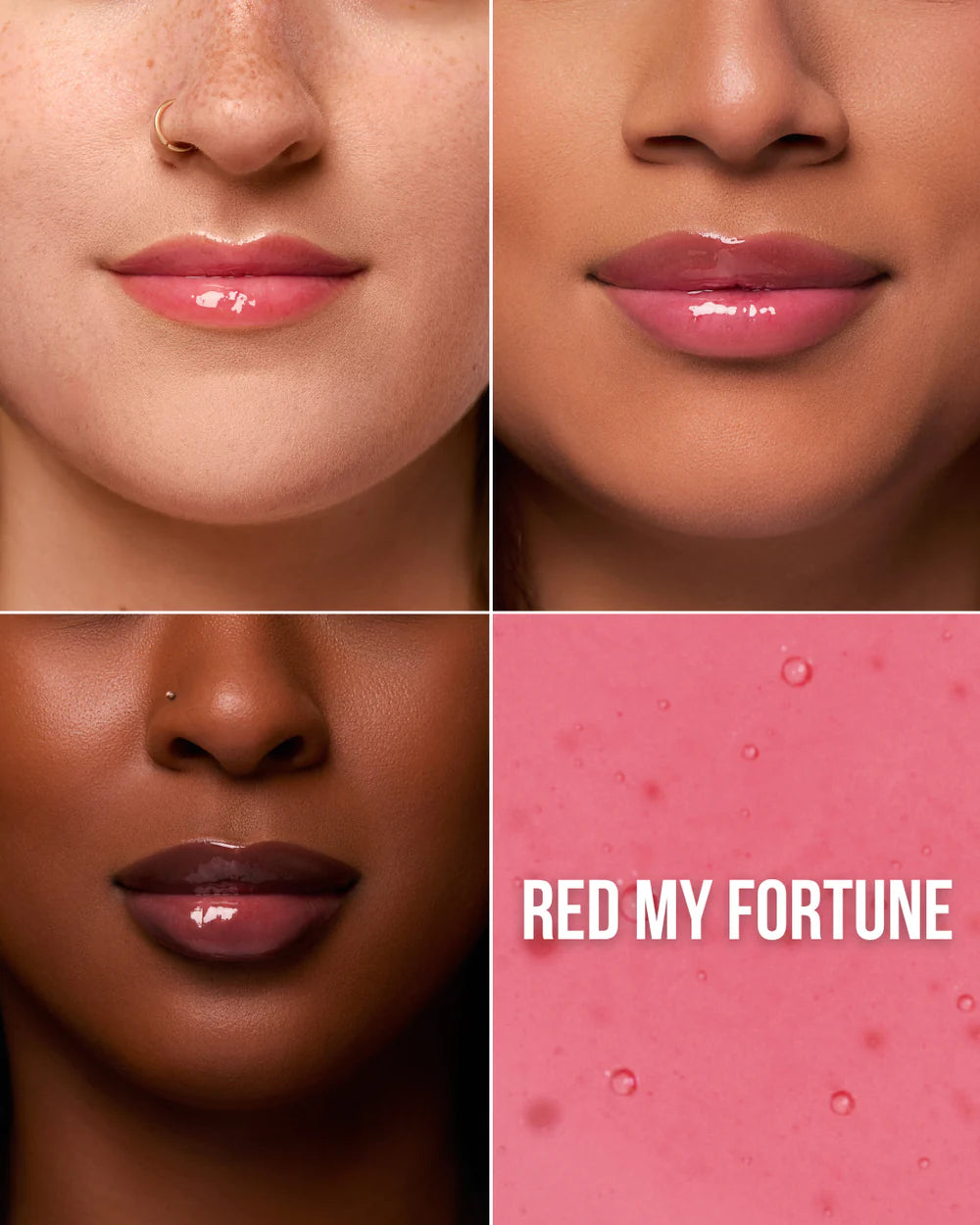 Beauty Creations tinted luxe lip oil