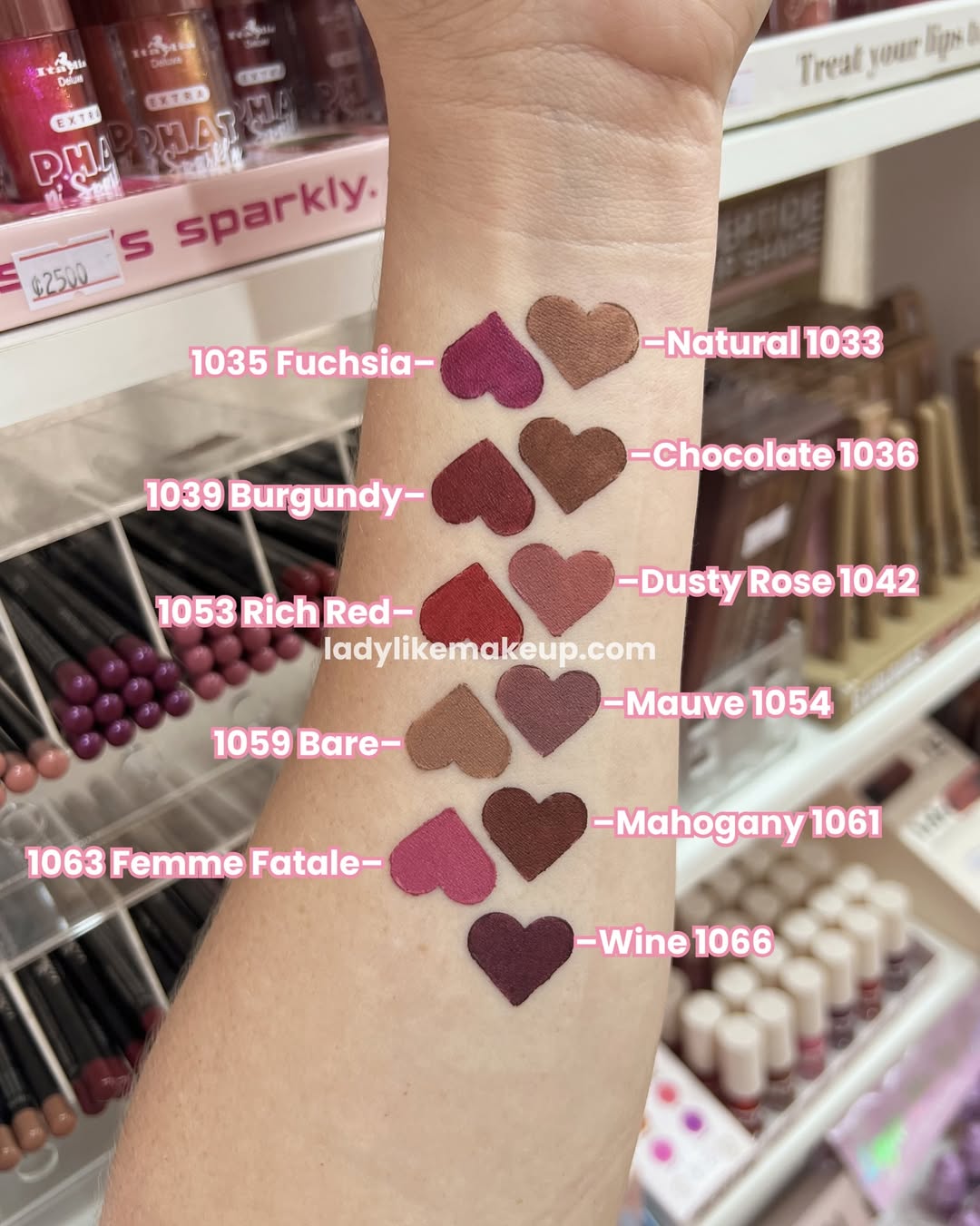 Delineadores de labios Italia Deluxe