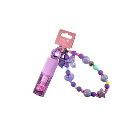 Simply bella - Magic lip oil with bead charm