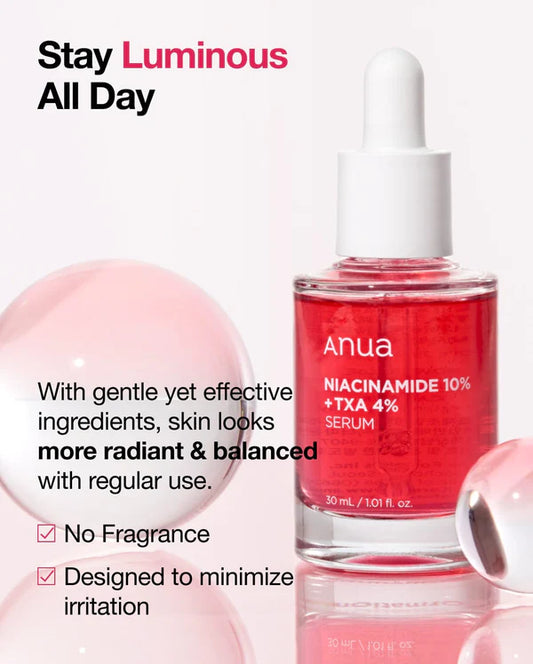 Anua niacinamide 10%+TXA 4% Dark Spot Correcting Serum 30ml