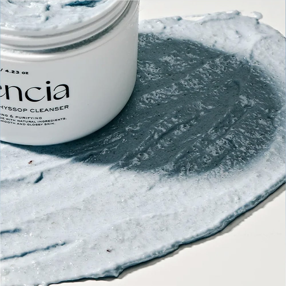 Arencia Blue Hyssop Rice Mochi Cleanser 120g