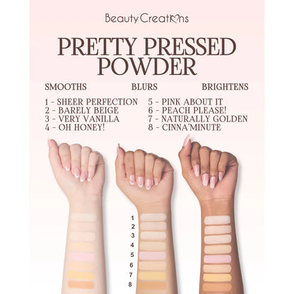 Pretty Pressed Polvo Compacto Fijador Beauty Creations