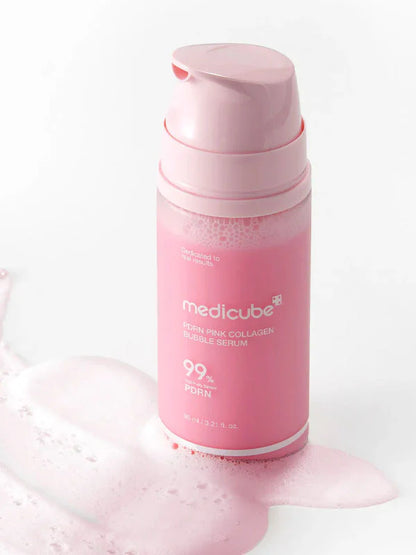 Medicube PDRN Pink Collagen Bubble Serum 95ml