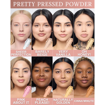 Pretty Pressed Polvo Compacto Fijador Beauty Creations