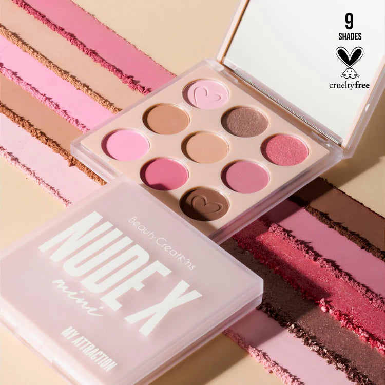 Paleta nude X Beauty Creations 9 Tonos